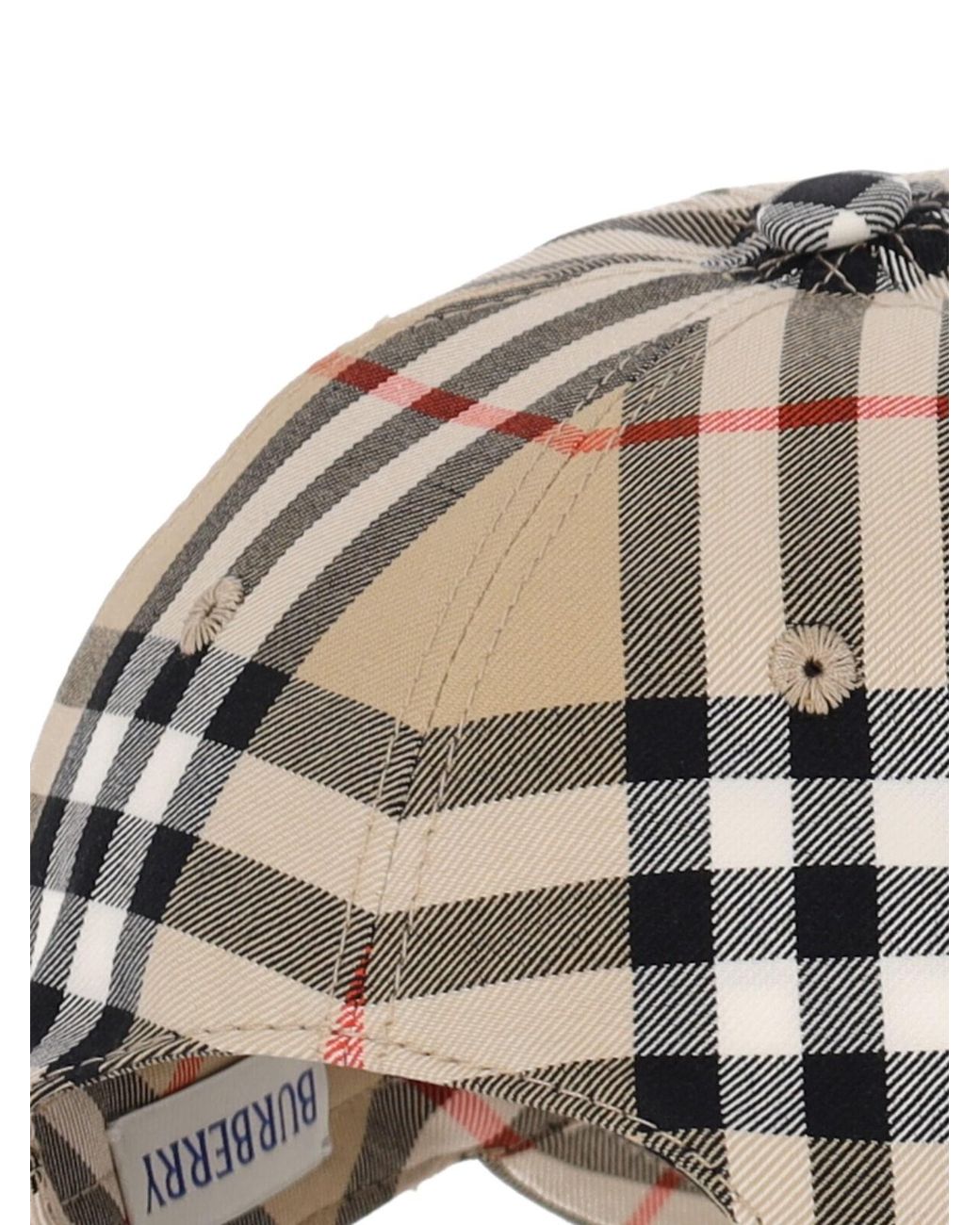 Burberry Natural Hats Cotton