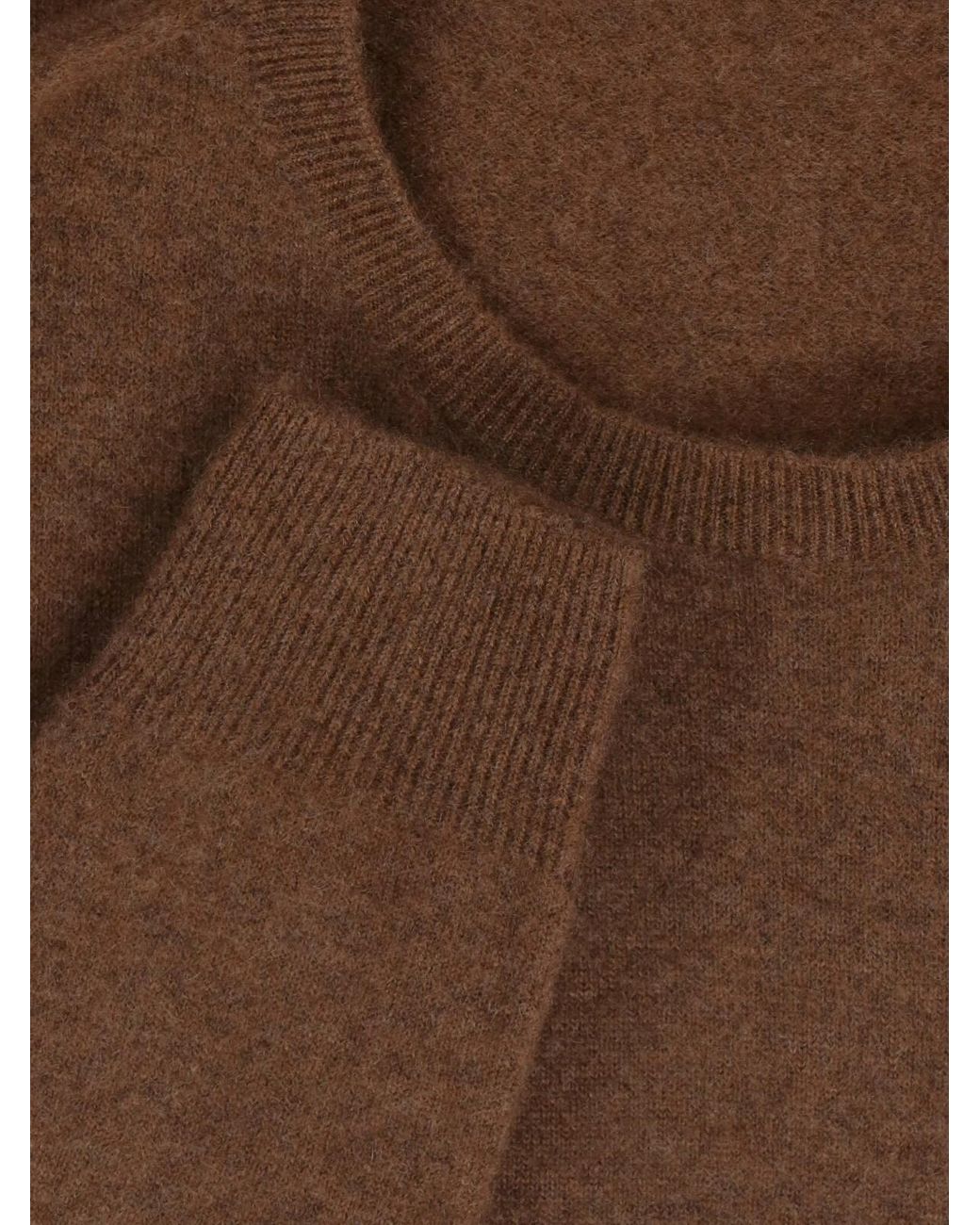 The Row Brown Sweaters