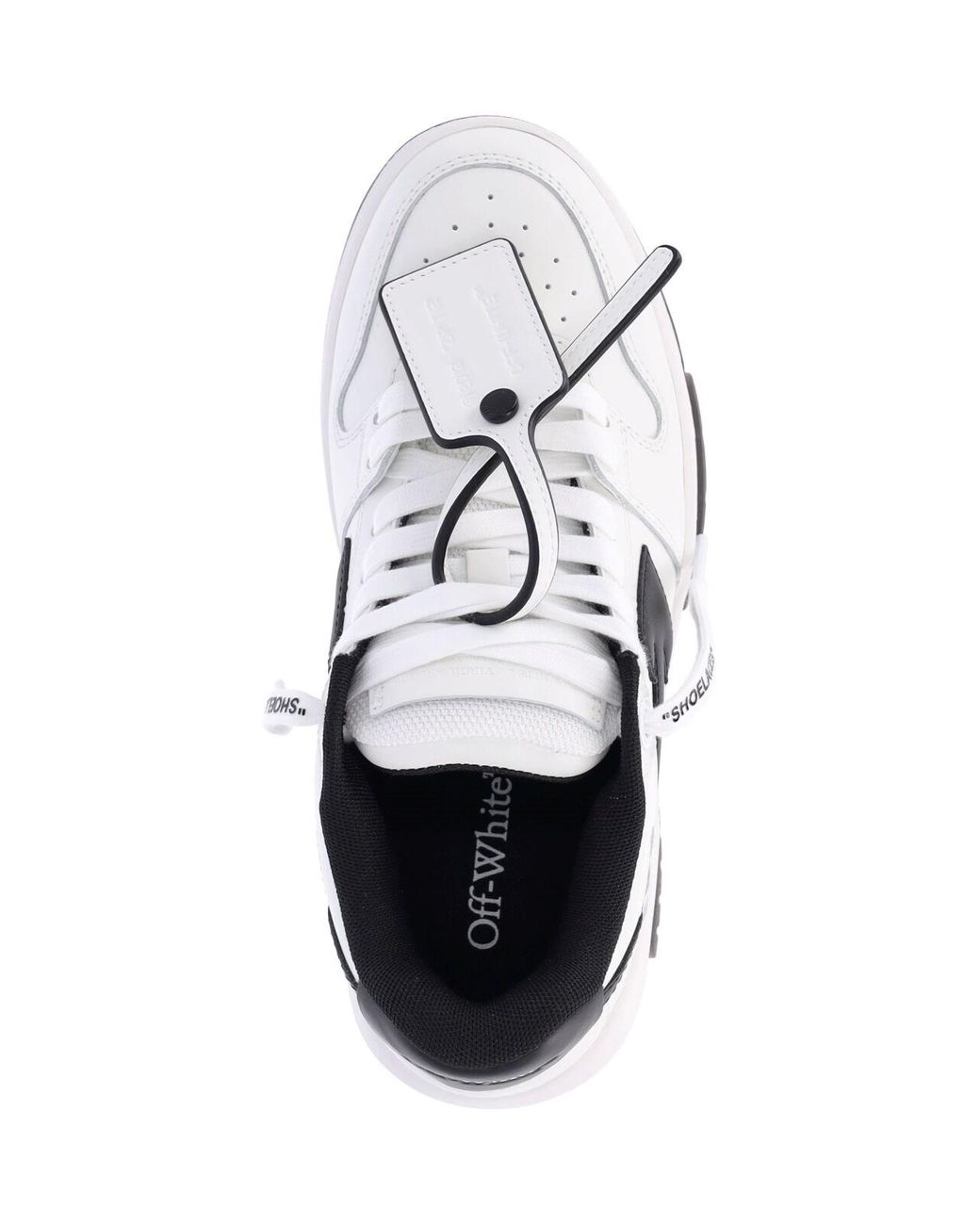 Off-White c/o Virgil Abloh White Low-Top Leather Sneaker