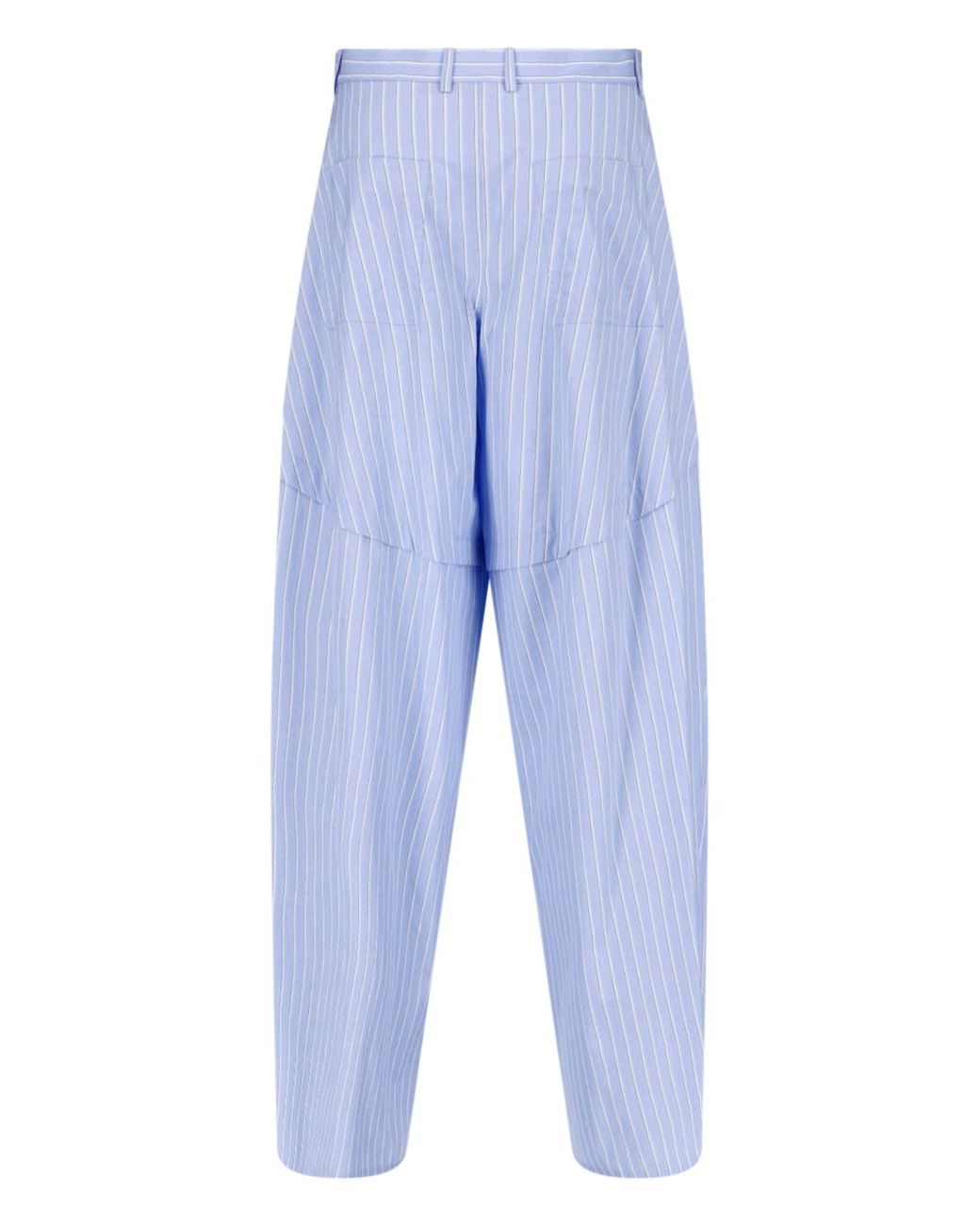 Loewe Blue Wide Striped Pants