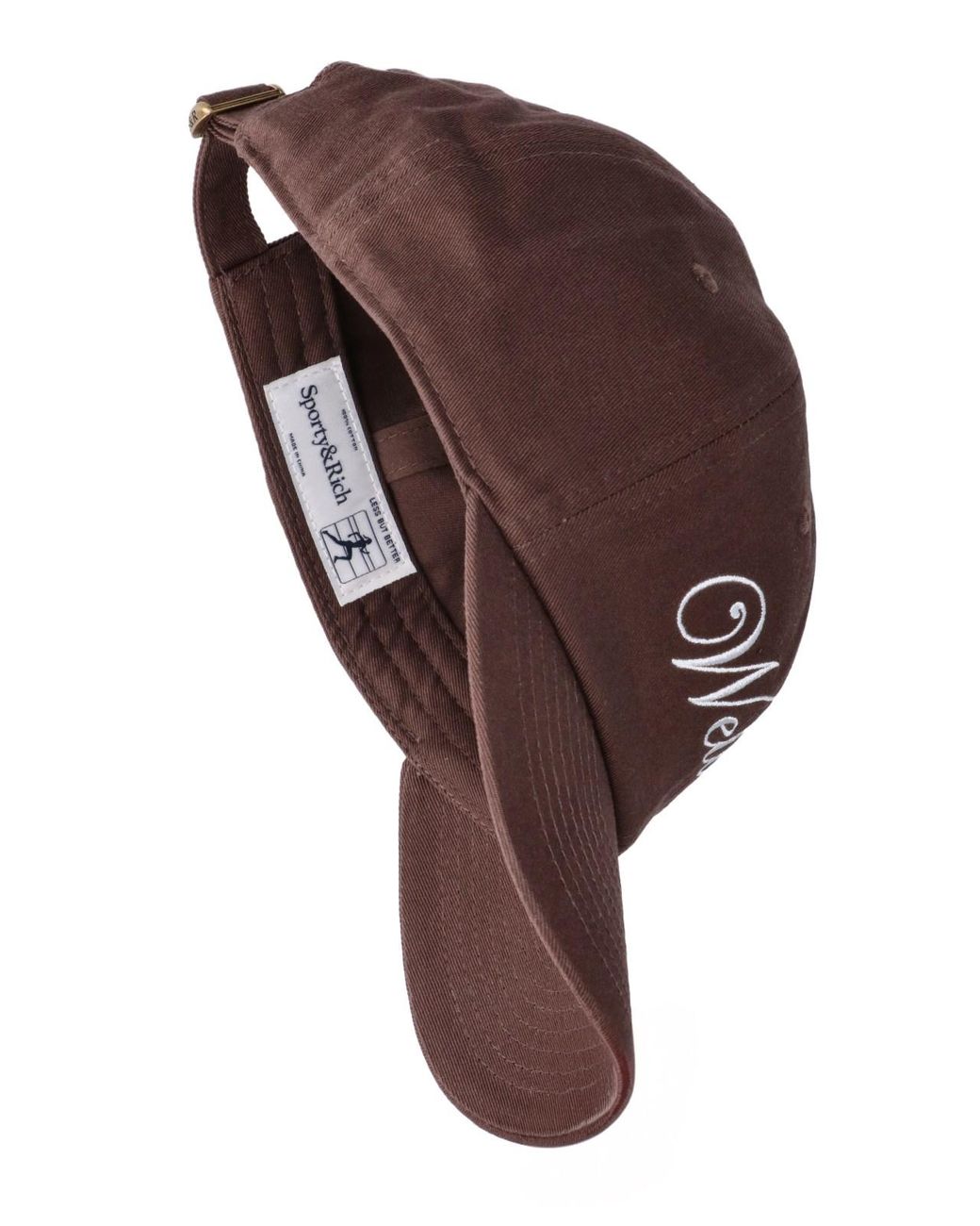 Sporty & Rich Red Baseball Cap "Soho"
