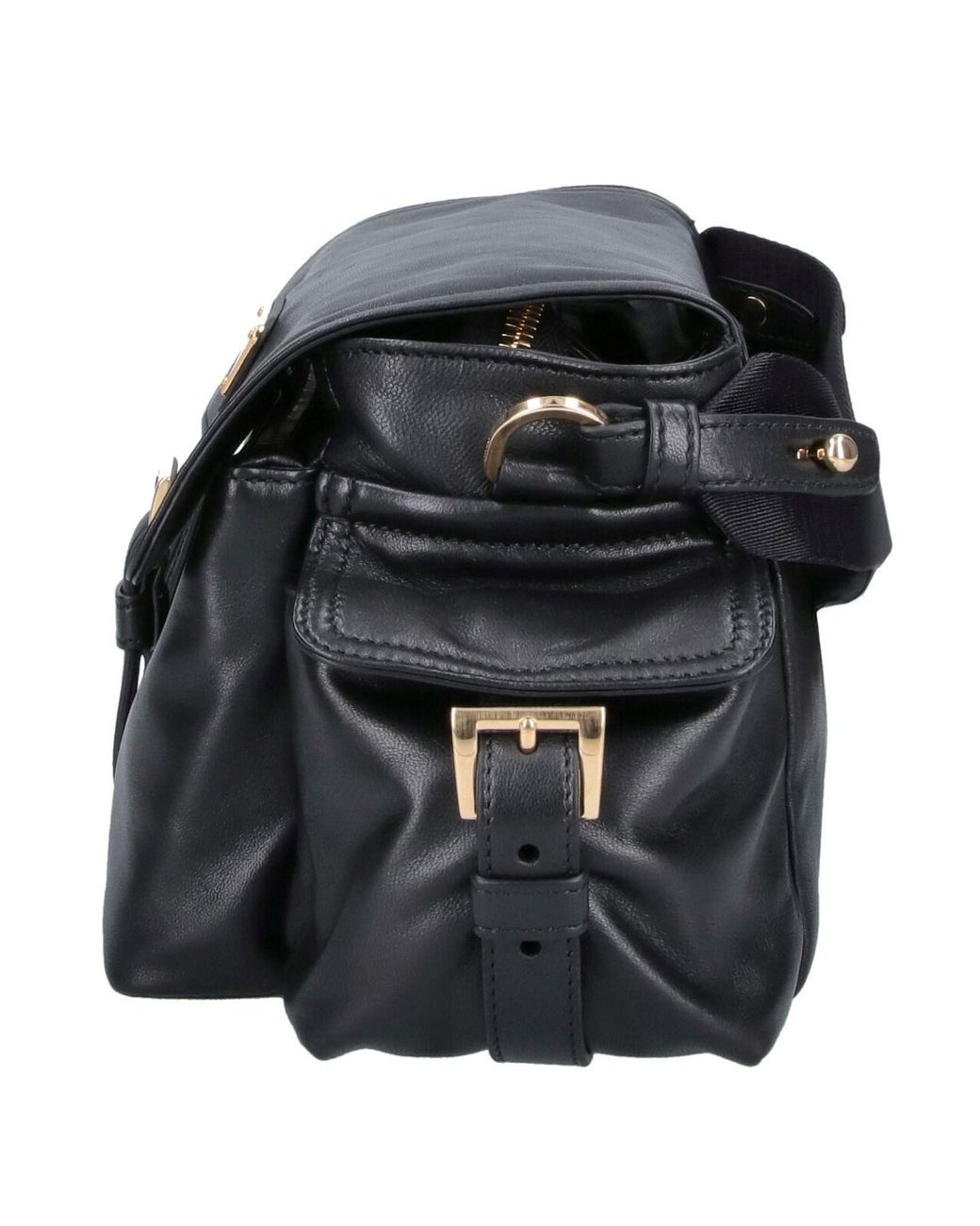Borsa A Spalla Media "Explore" di Prada in Black