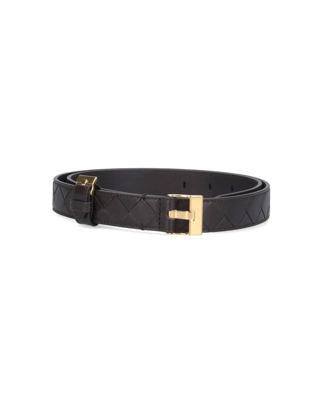 Bottega Veneta Black 'Watch' Belt