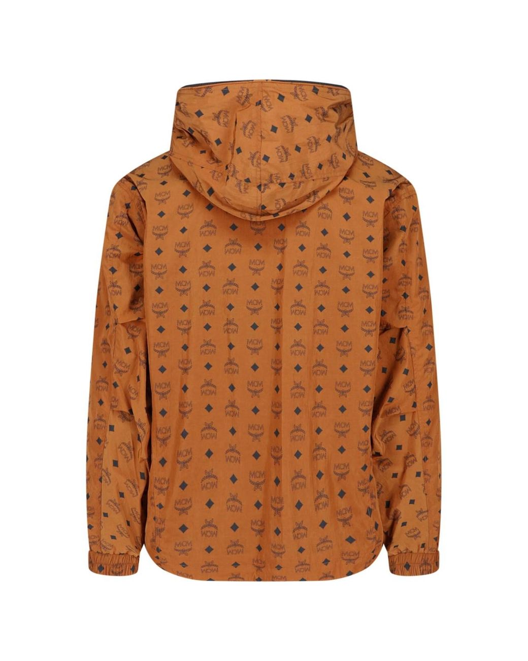 Giacca Cappuccio Logo di MCM in Brown da Uomo