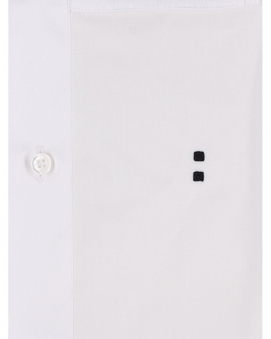 Fendi White Cotton Shirt for men