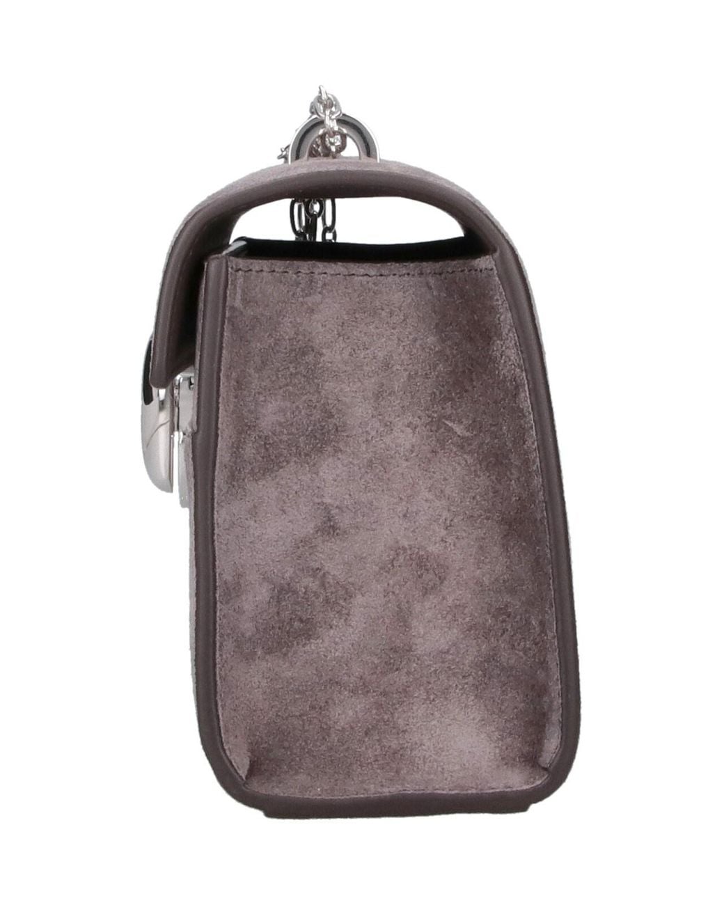SAVETTE Gray Clutch “Symmetry Chain”