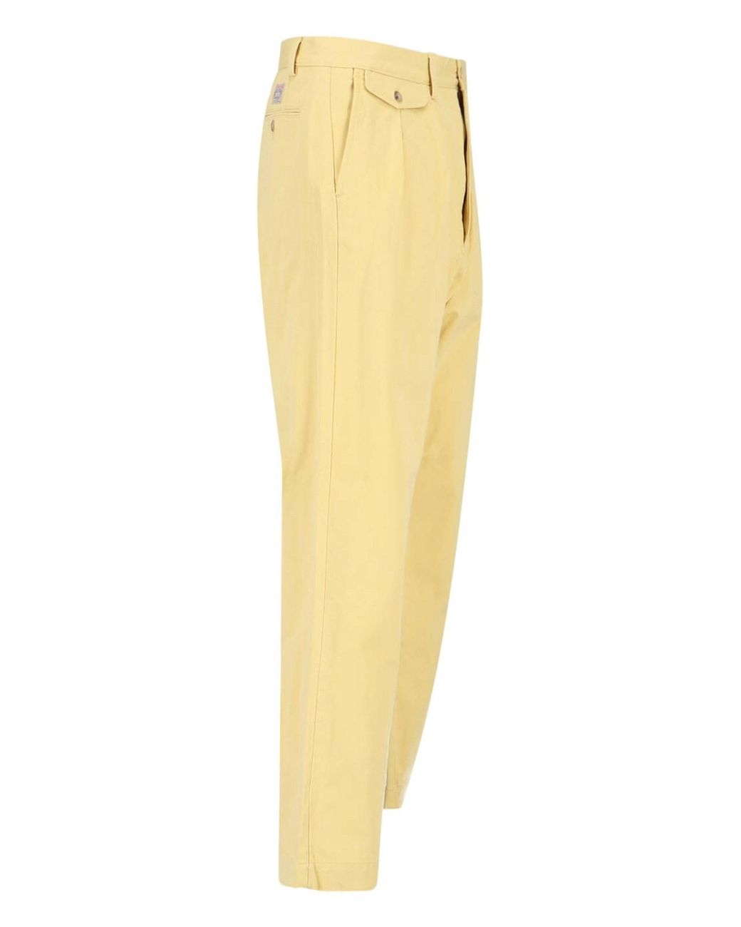 Polo Ralph Lauren Yellow Trousers Cotton for men
