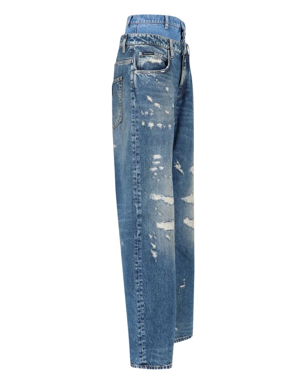 Dolce & Gabbana Blue Jeans Cotton