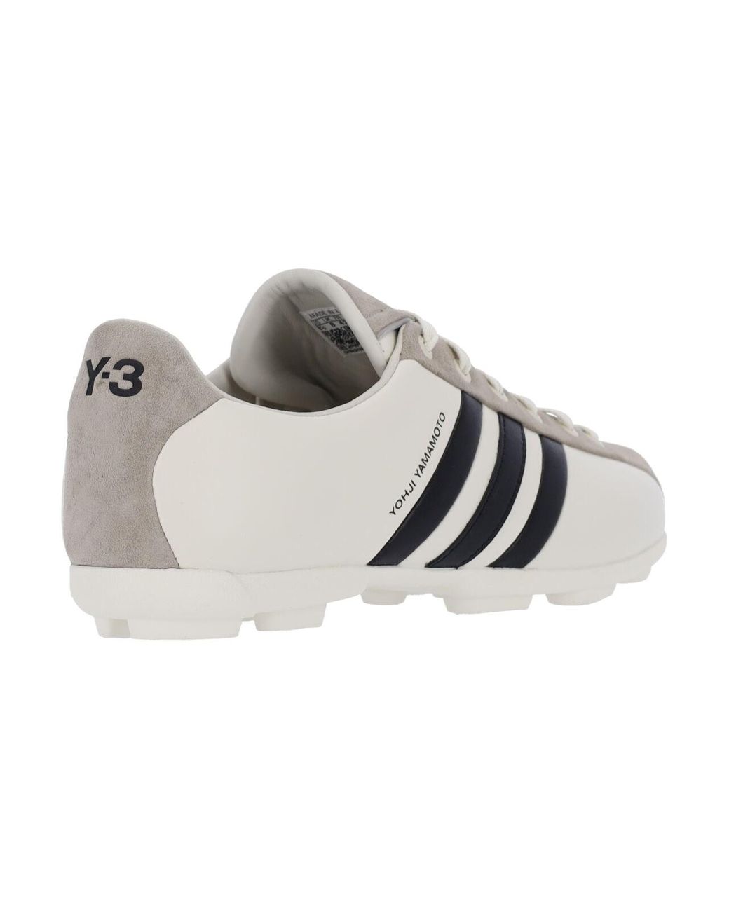 Y-3 White Sneakers Leather