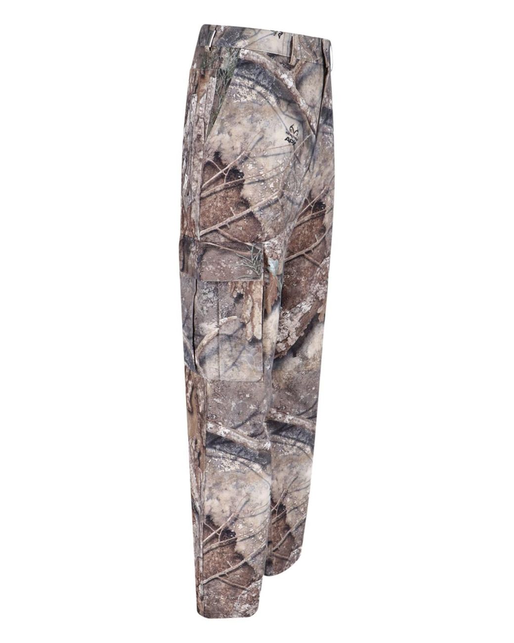 Represent Gray Mid-Rise Camo Pants With-Pocket Design for men