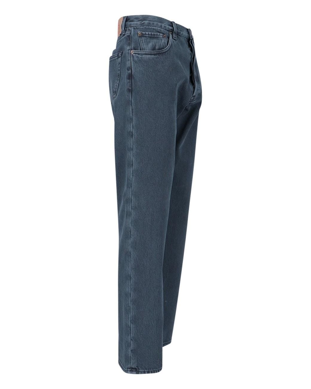 Prada Blue Straight Jeans for men