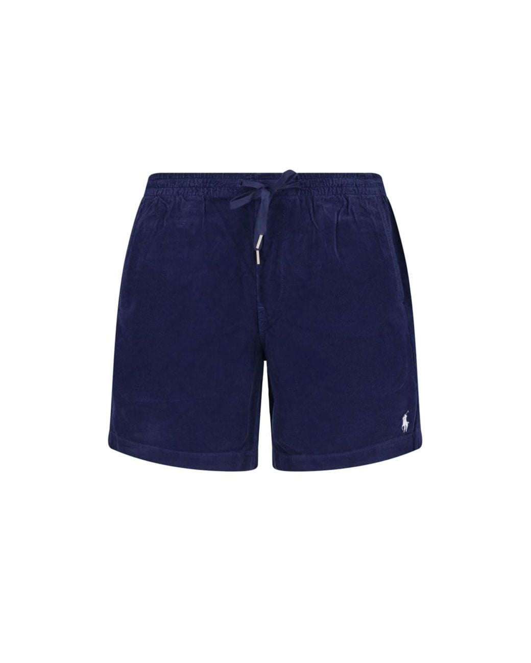 Polo Ralph Lauren Blue Ribbed Shorts for men