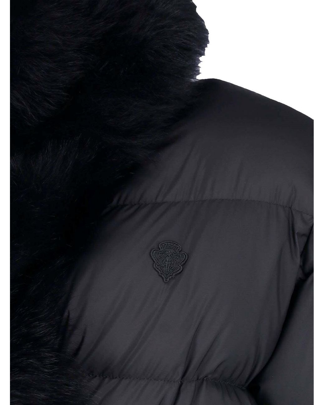 Giacca Con Shearling di Gucci in Black