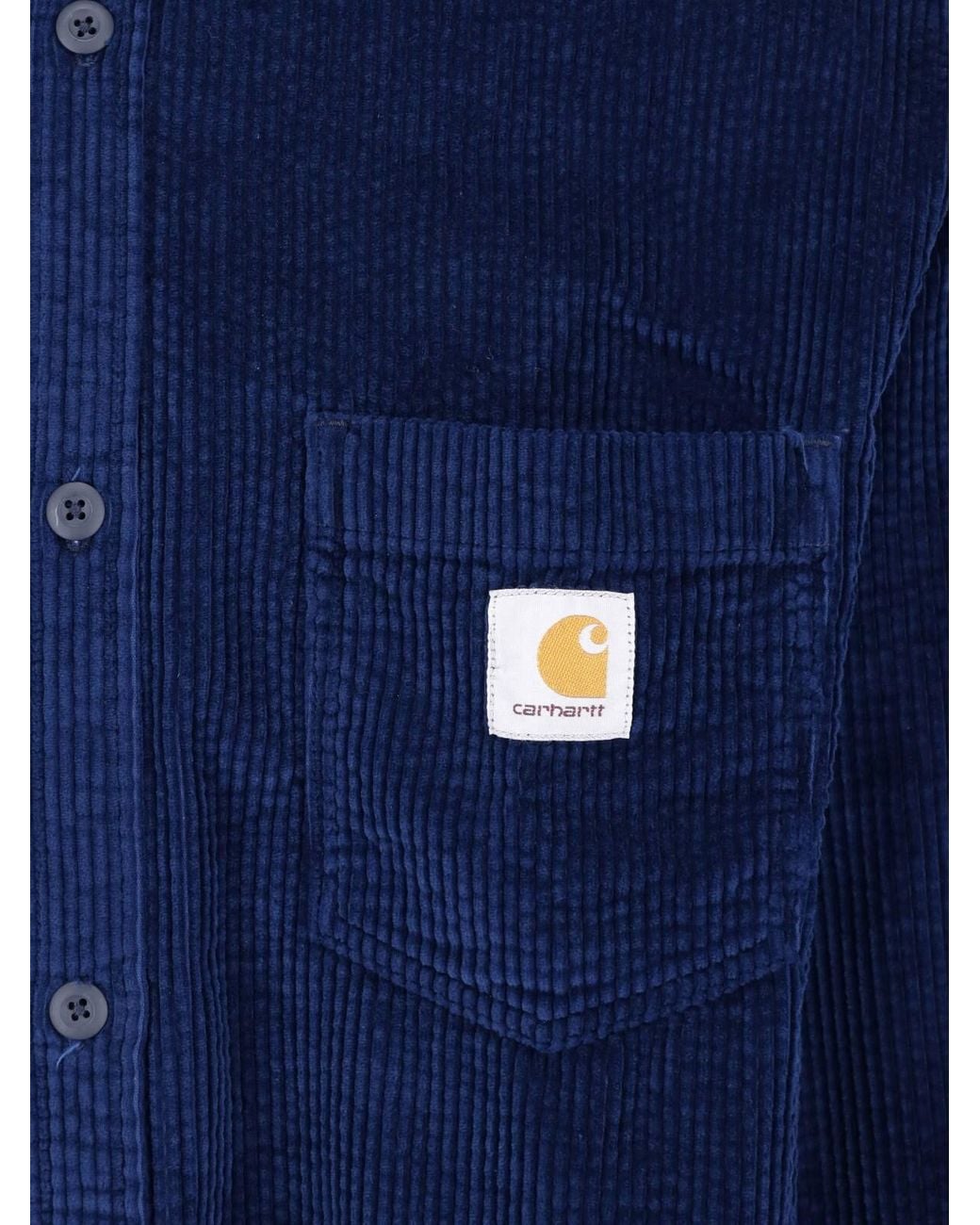 Carhartt Blue Shirt "Loyde" for men