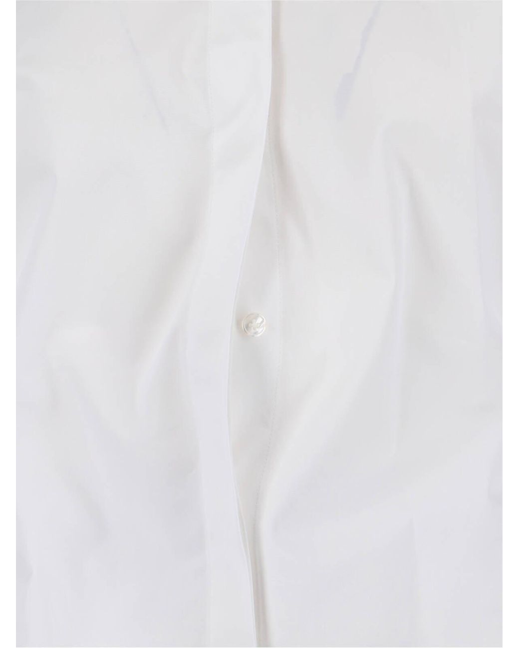 Alaïa White Rounded Shirt
