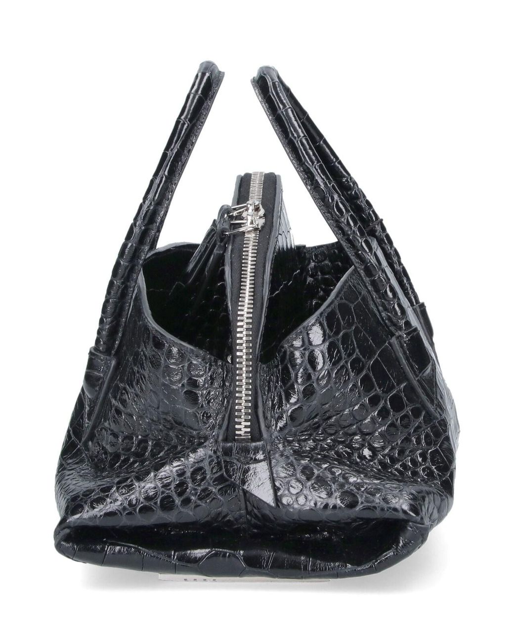 The Attico Black Mini Bag "La Passeggiata"