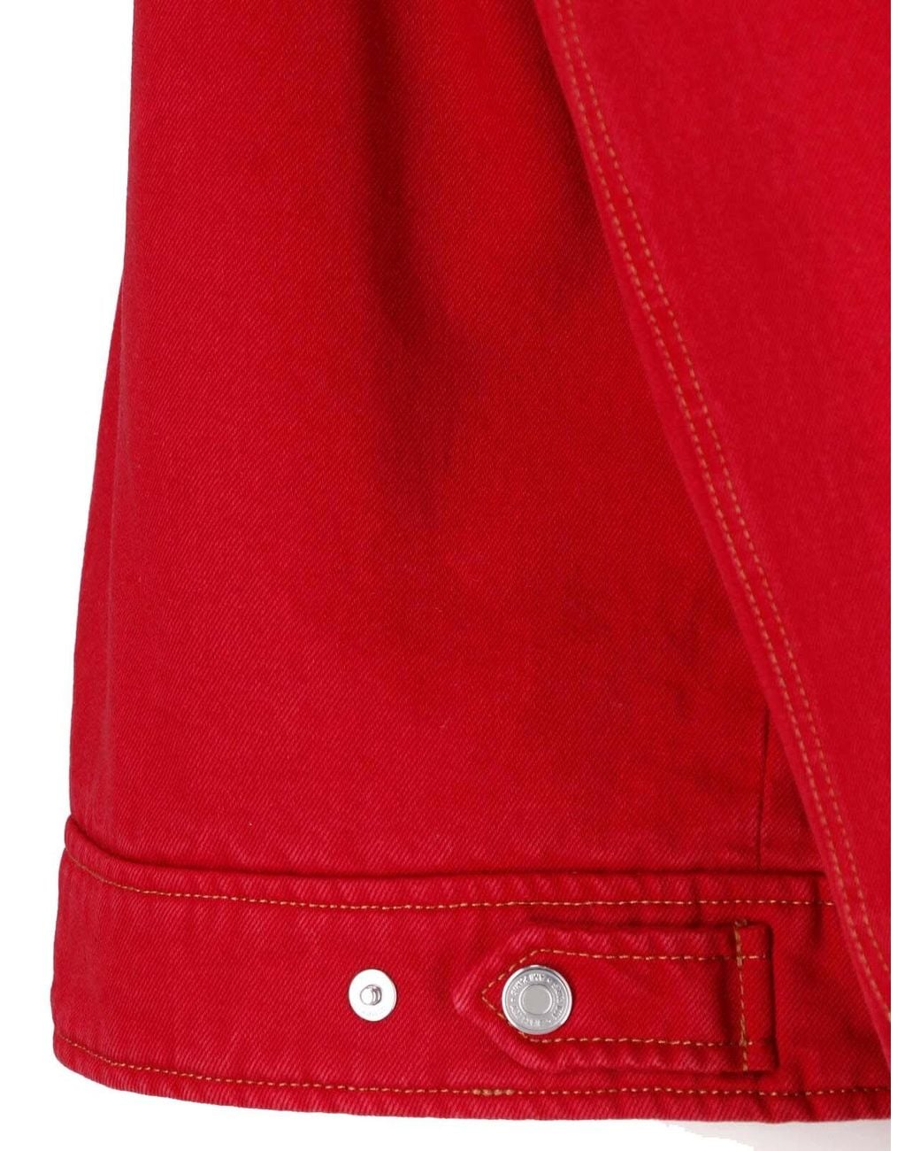 Giacca Zip di AMI in Red da Uomo