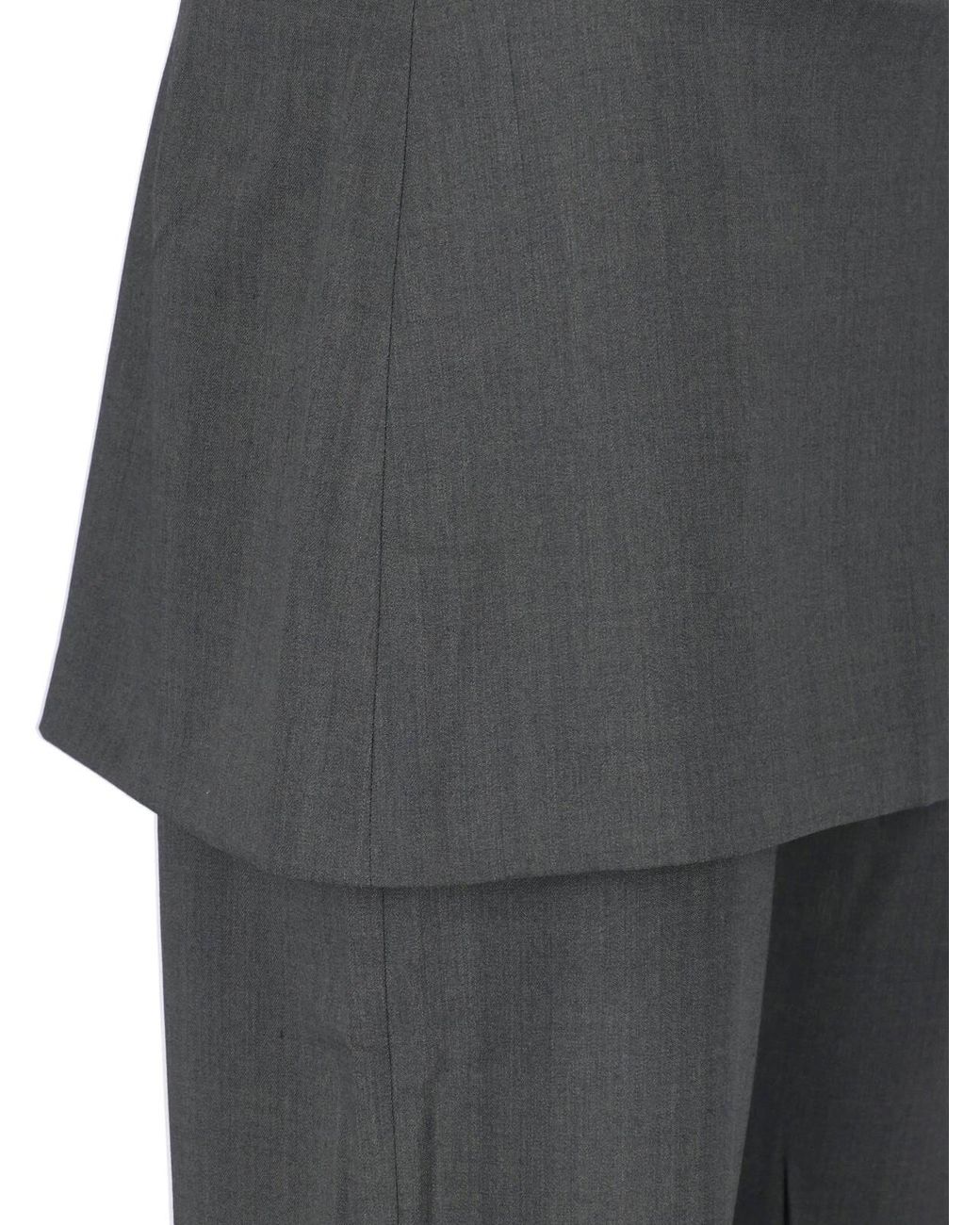 Paloma Wool Gray Layered Trousers "Archive"