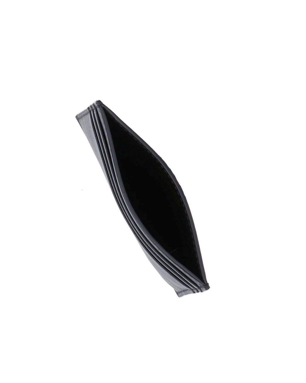 Prada Black Logo Card Holder for men