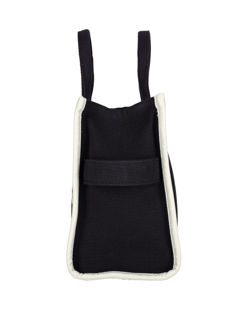 Marc Jacobs Black The Tote Bag Medium Cotton Tote