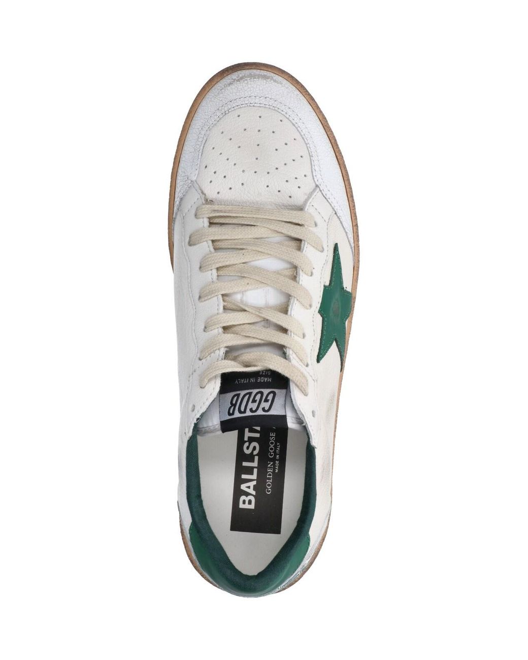 Golden Goose Deluxe Brand White Sneakers "Ballstar" for men