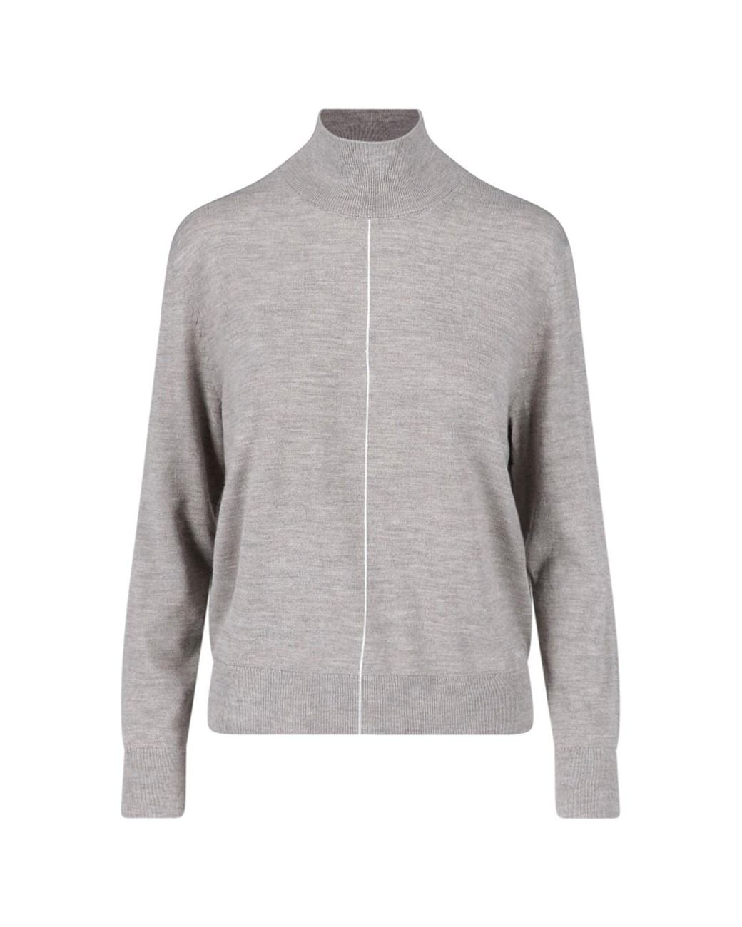 Calvin Klein Gray Wool-Blend Sweater