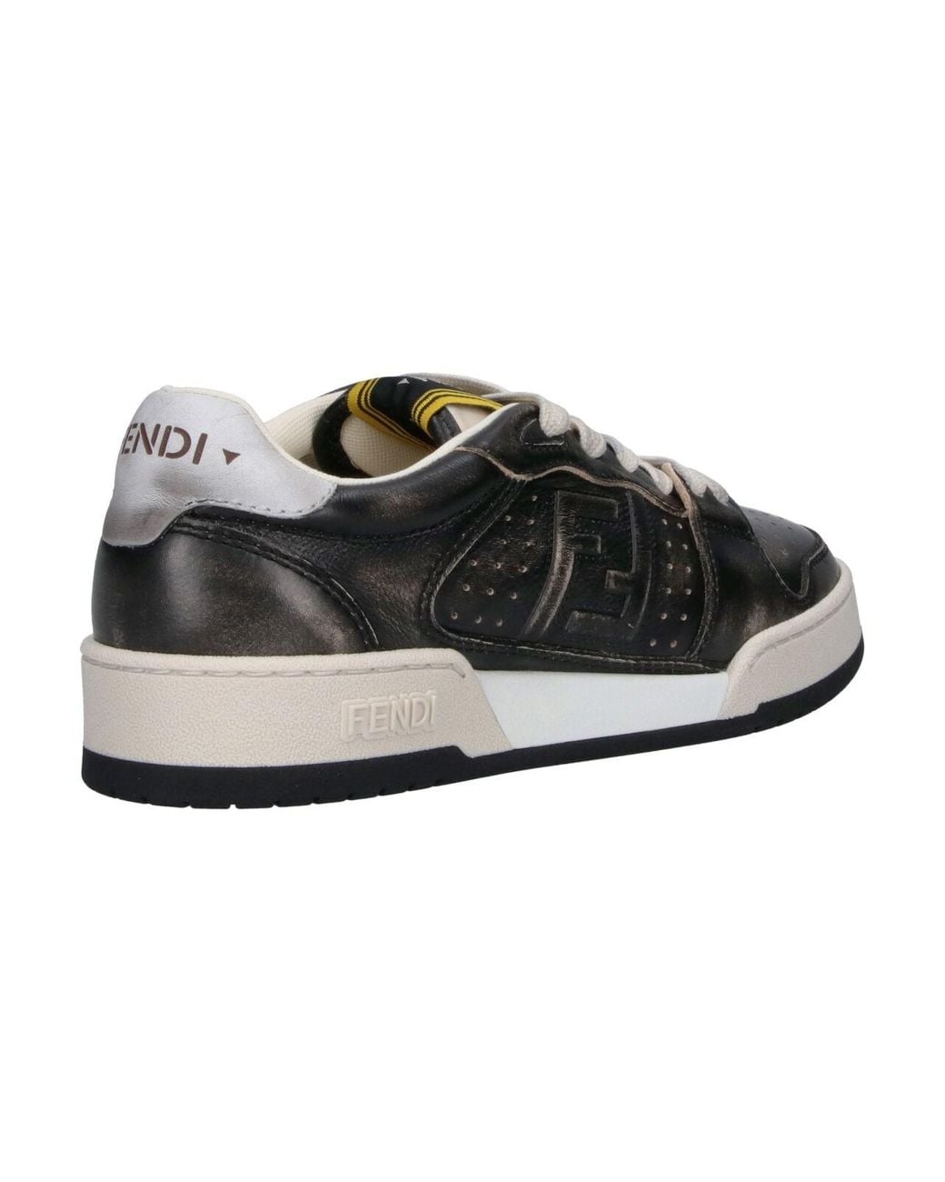 Fendi Black Low-Top Sneakers “Match”