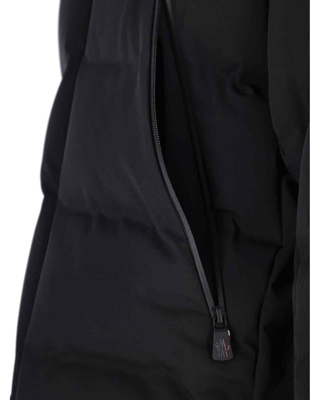 Moncler Black Ski Down Jacket "Fellberg" for men