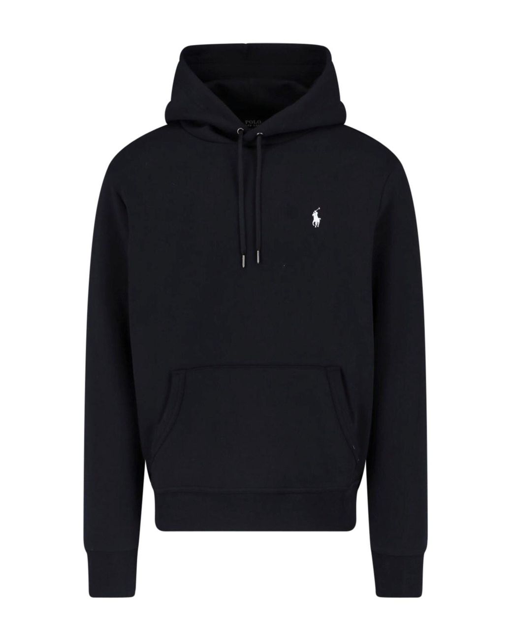 Polo Ralph Lauren Blue Hooded Sweatshirt Logo for men
