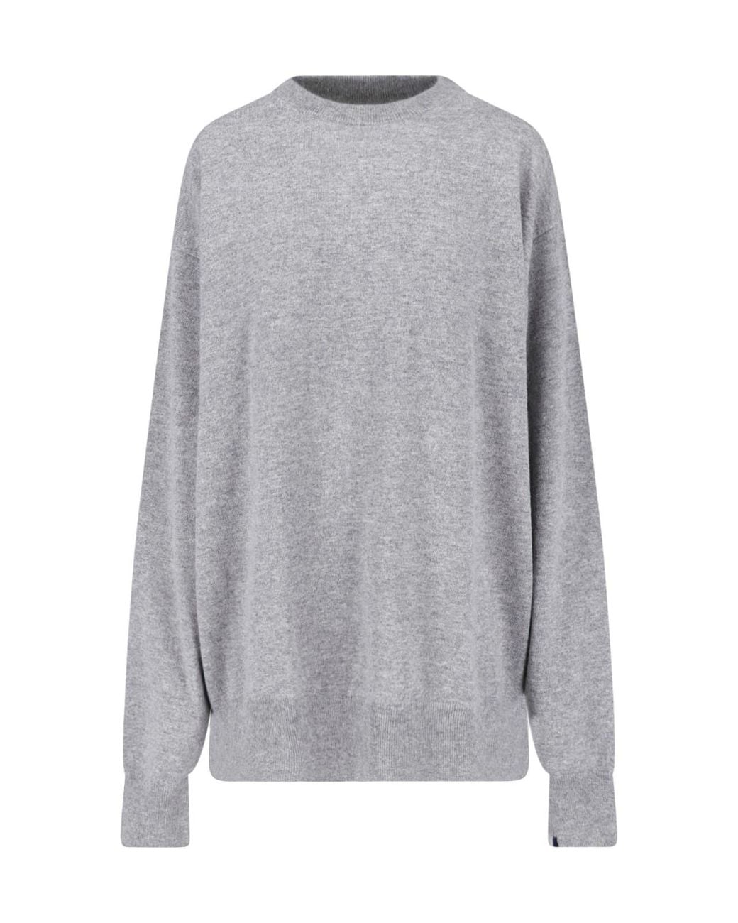 Extreme Cashmere Gray Cashmere Sweater "April"