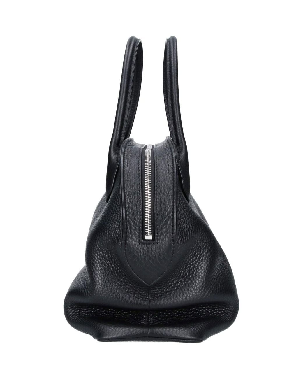 The Row Black Shoulder Bag "Agnes 12"
