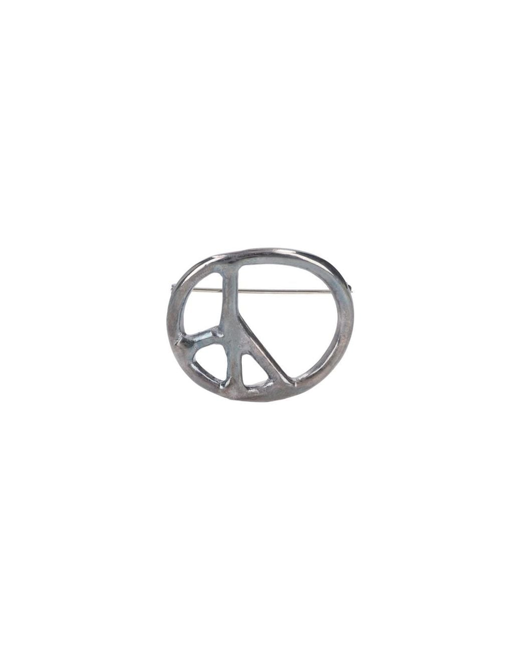 Needles White Brooch “Peace” for men