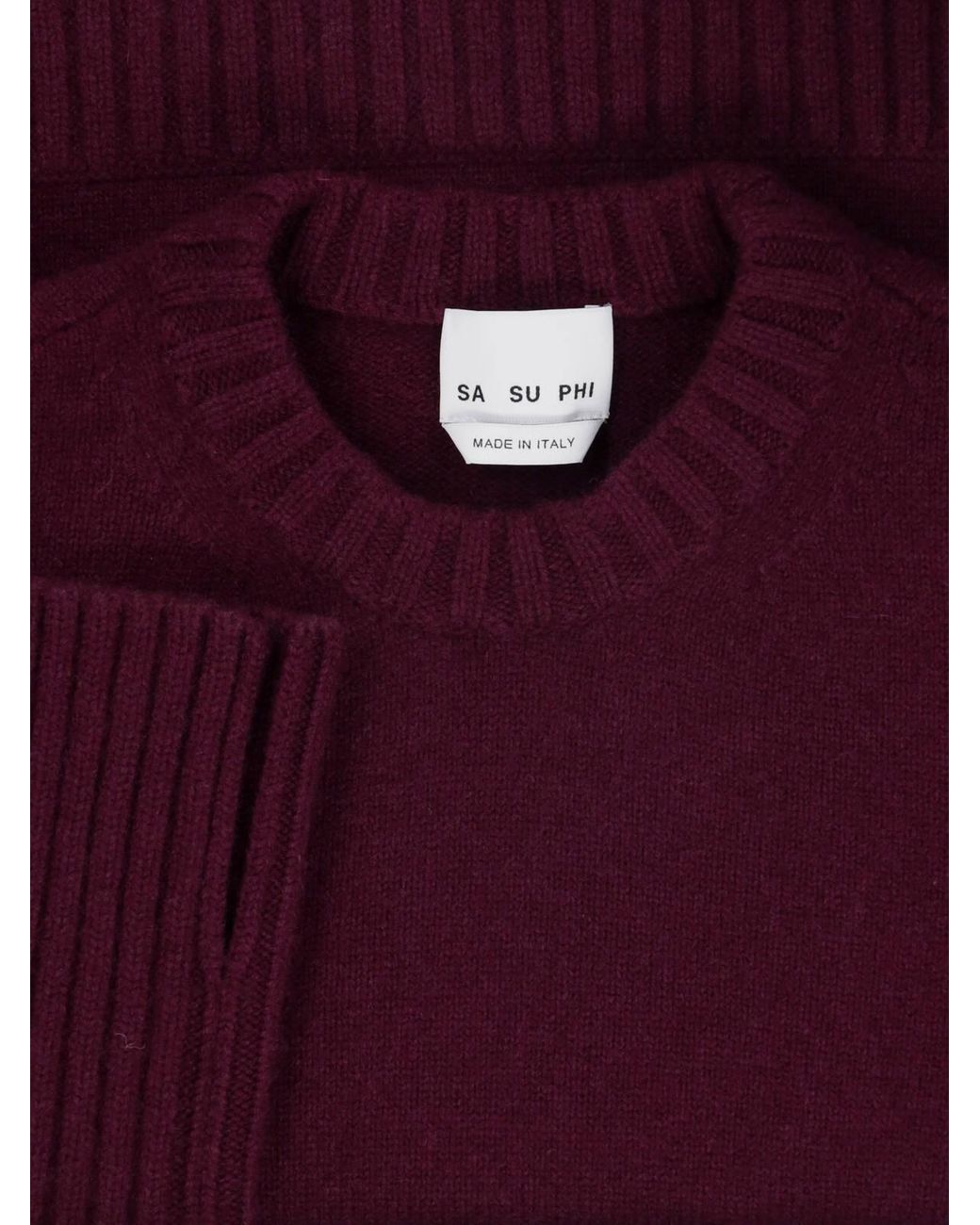 Sa Su Phi Purple Cashmere Sweater