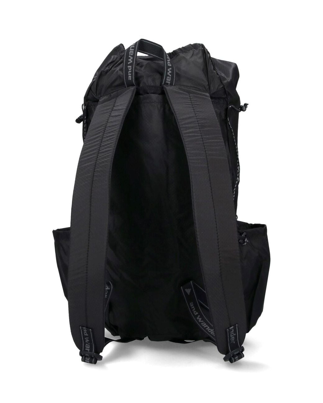 And Wander Black 98 Sil Daypack Backpack for men