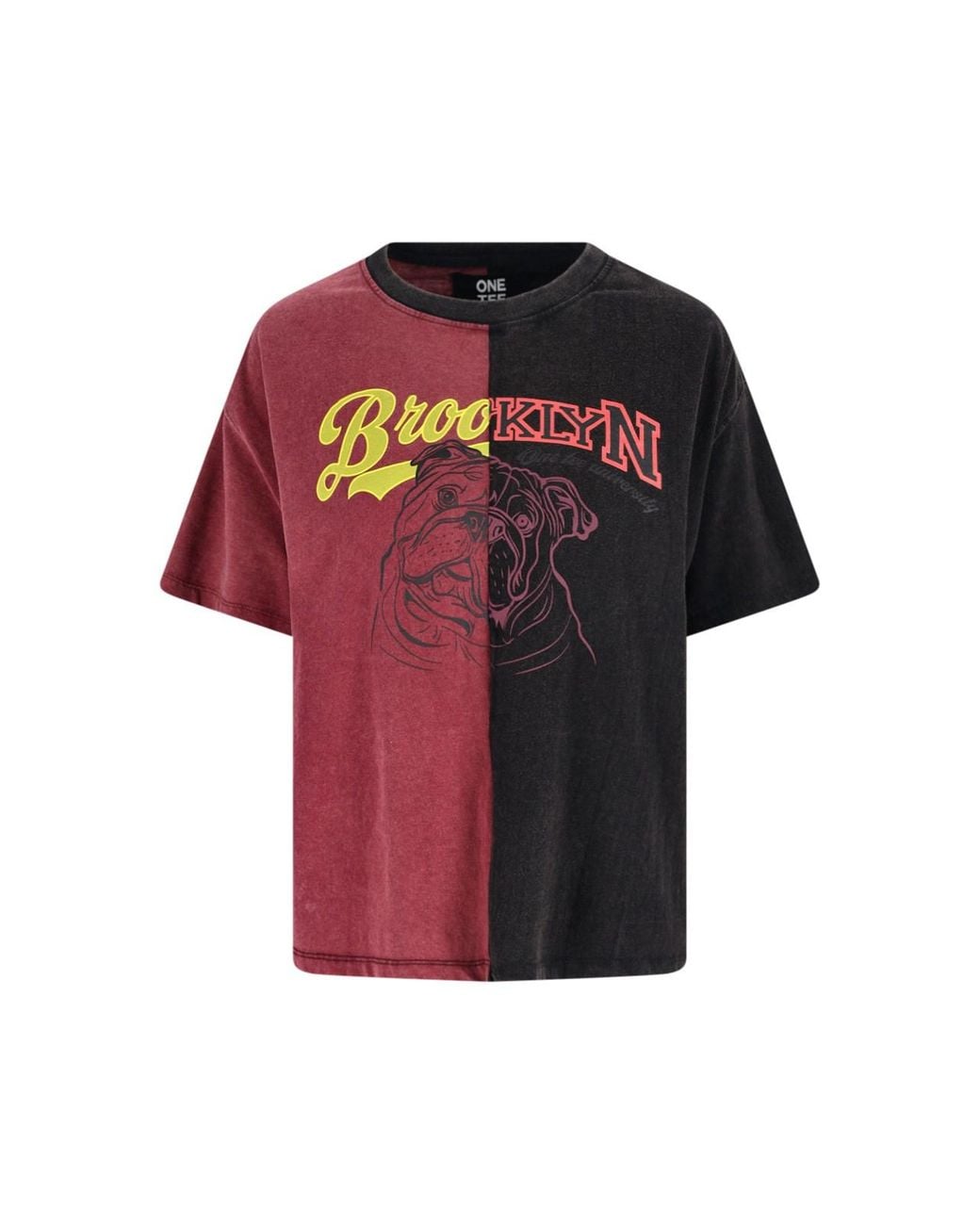 ONE TEE Red 'Brooklyn' T-Shirt