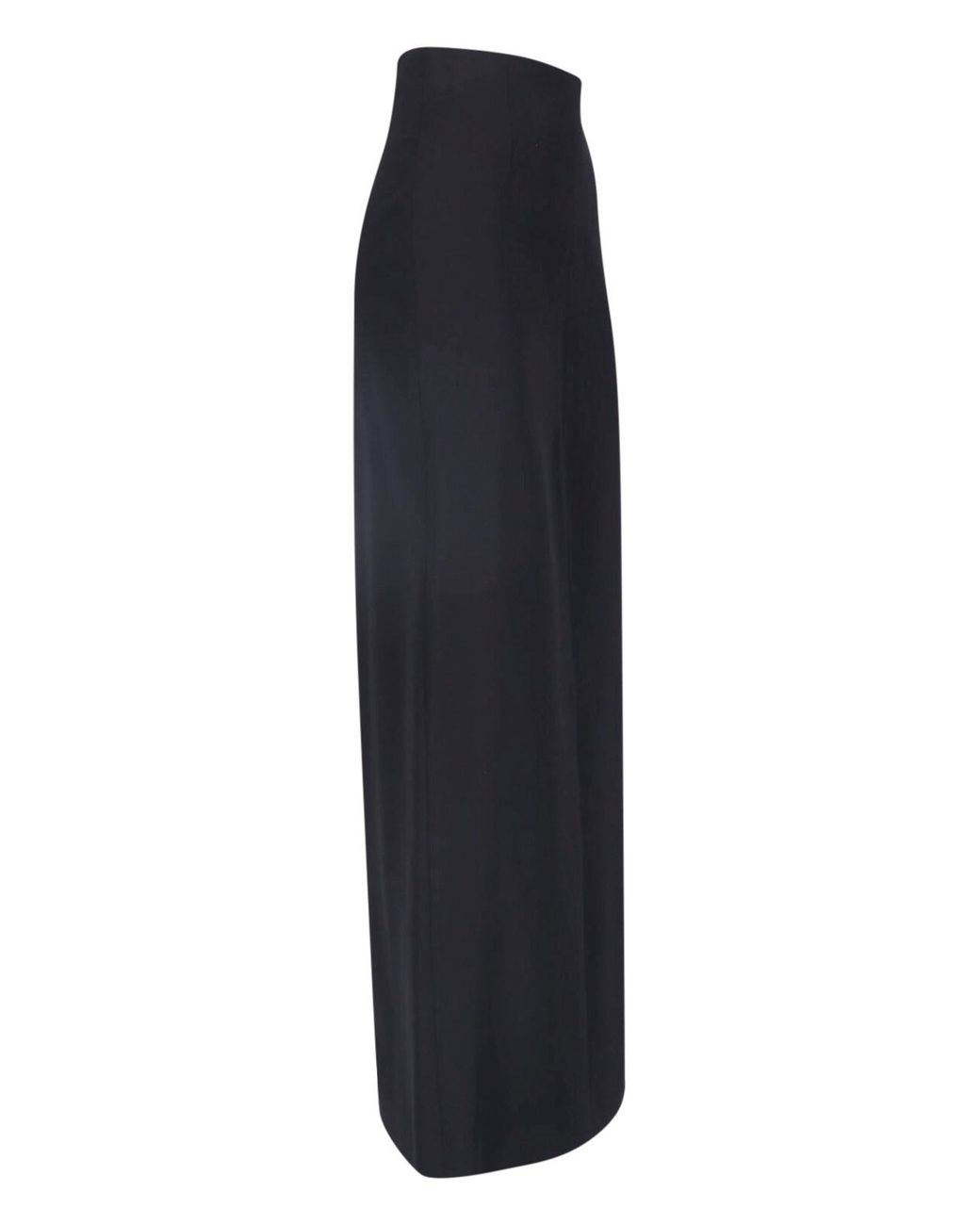 Maison Margiela Black High-Waisted Maxi Skirt