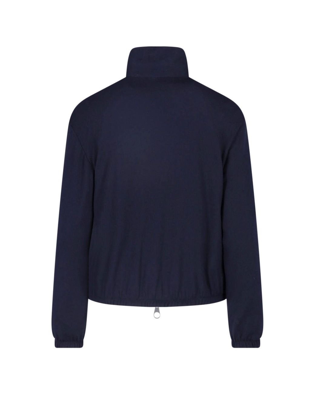 Loro Piana Blue Reversible Bomber Jacket "Windmate"