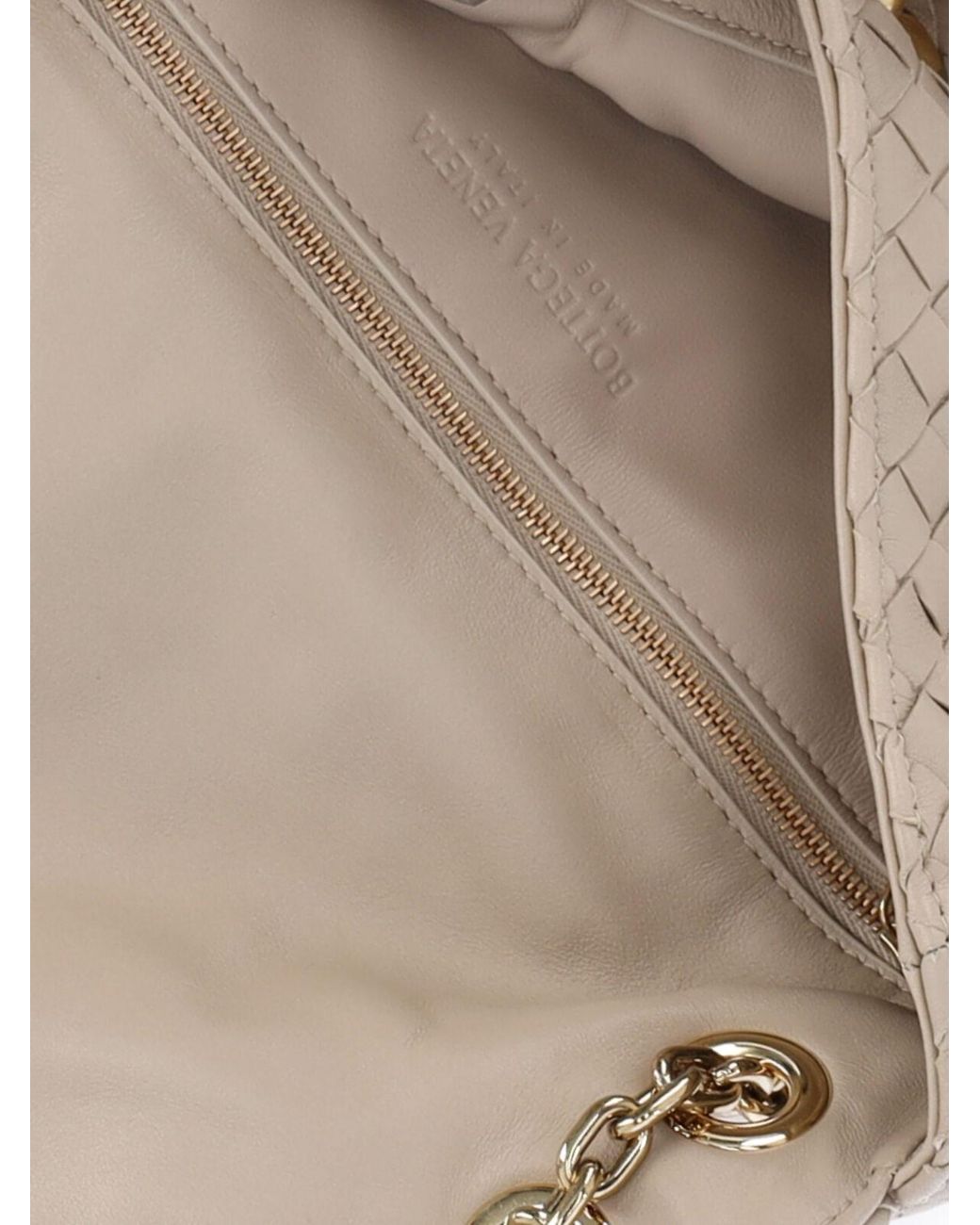 Bottega Veneta Natural Shoulder Bag “Madison”