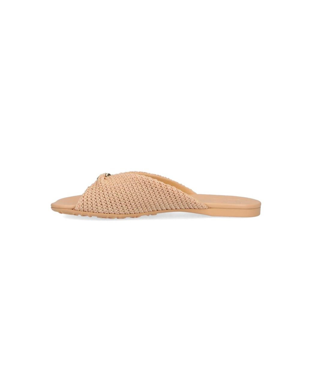 Loewe White Sandals "Pebble Soft"