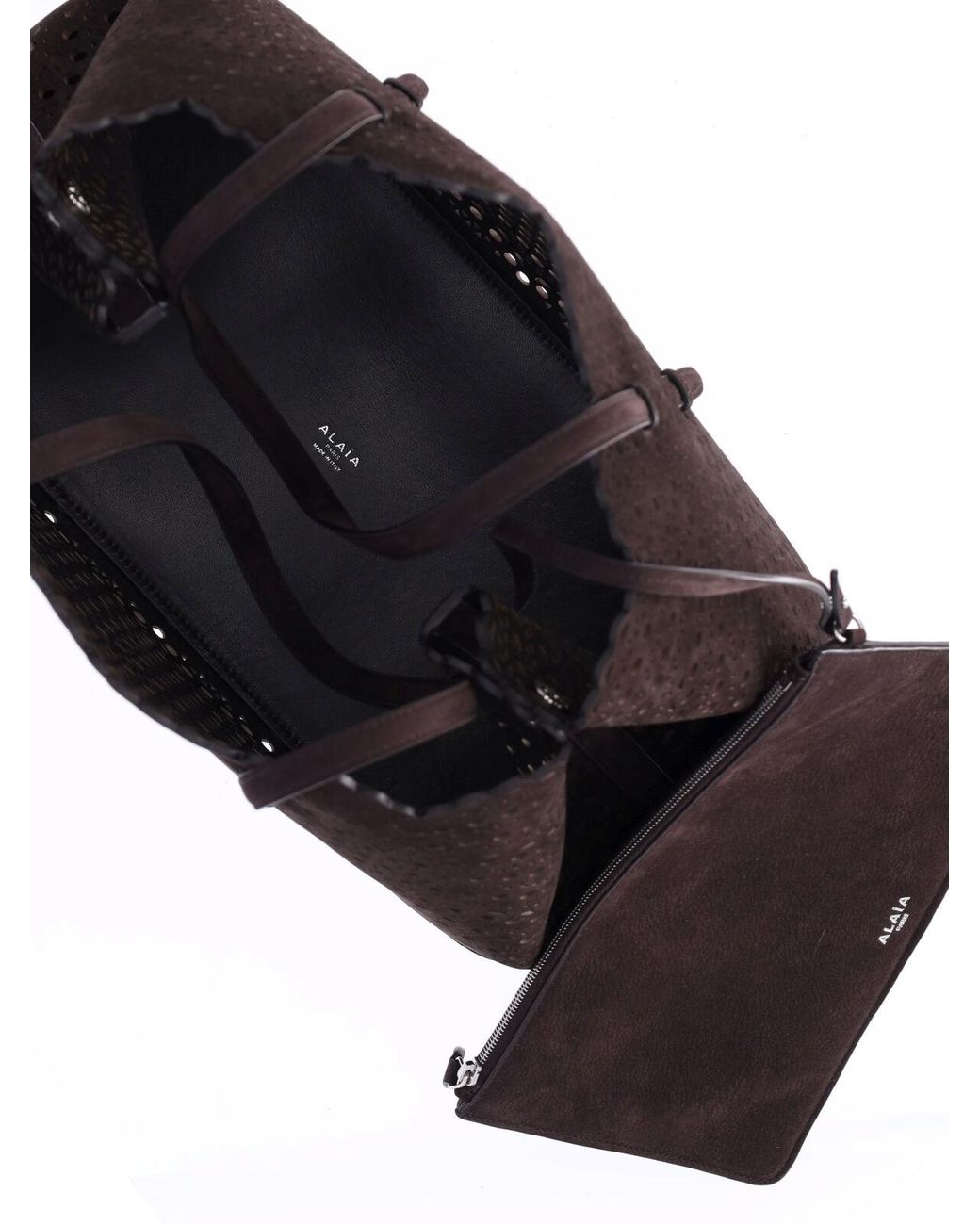 Alaïa Black Tote Bag “Mina 37”