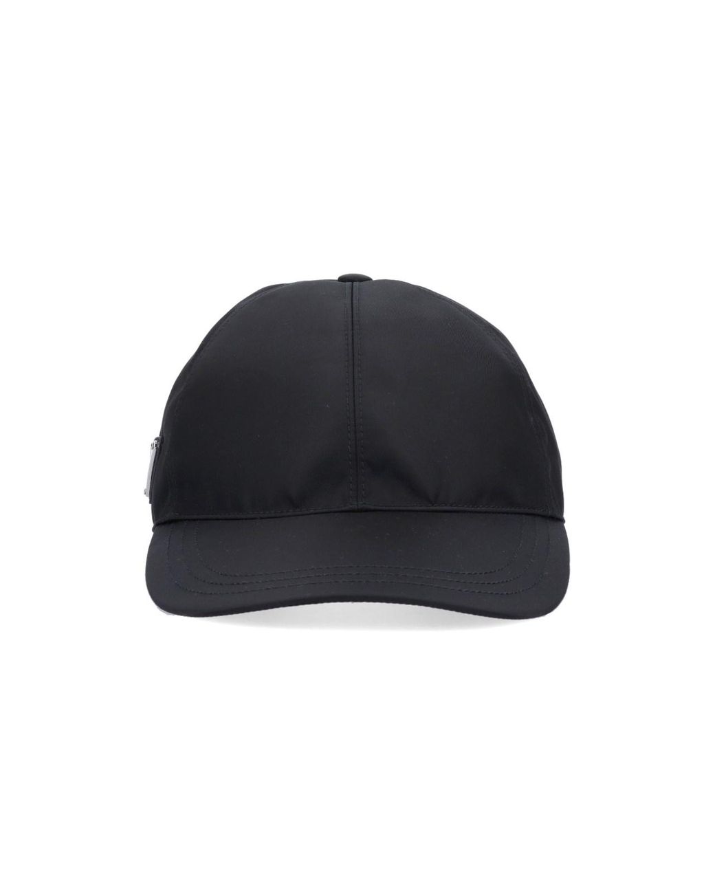 Cappello Baseball Logo di Prada in Blue da Uomo