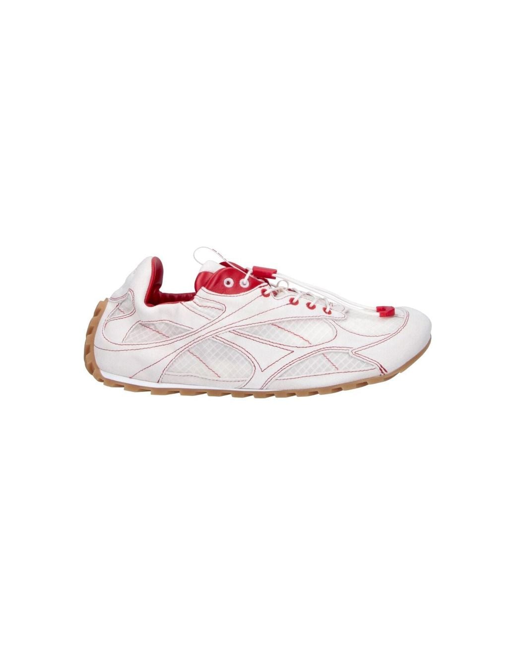 Bottega Veneta Pink Sneakers "Orbit Flash" for men