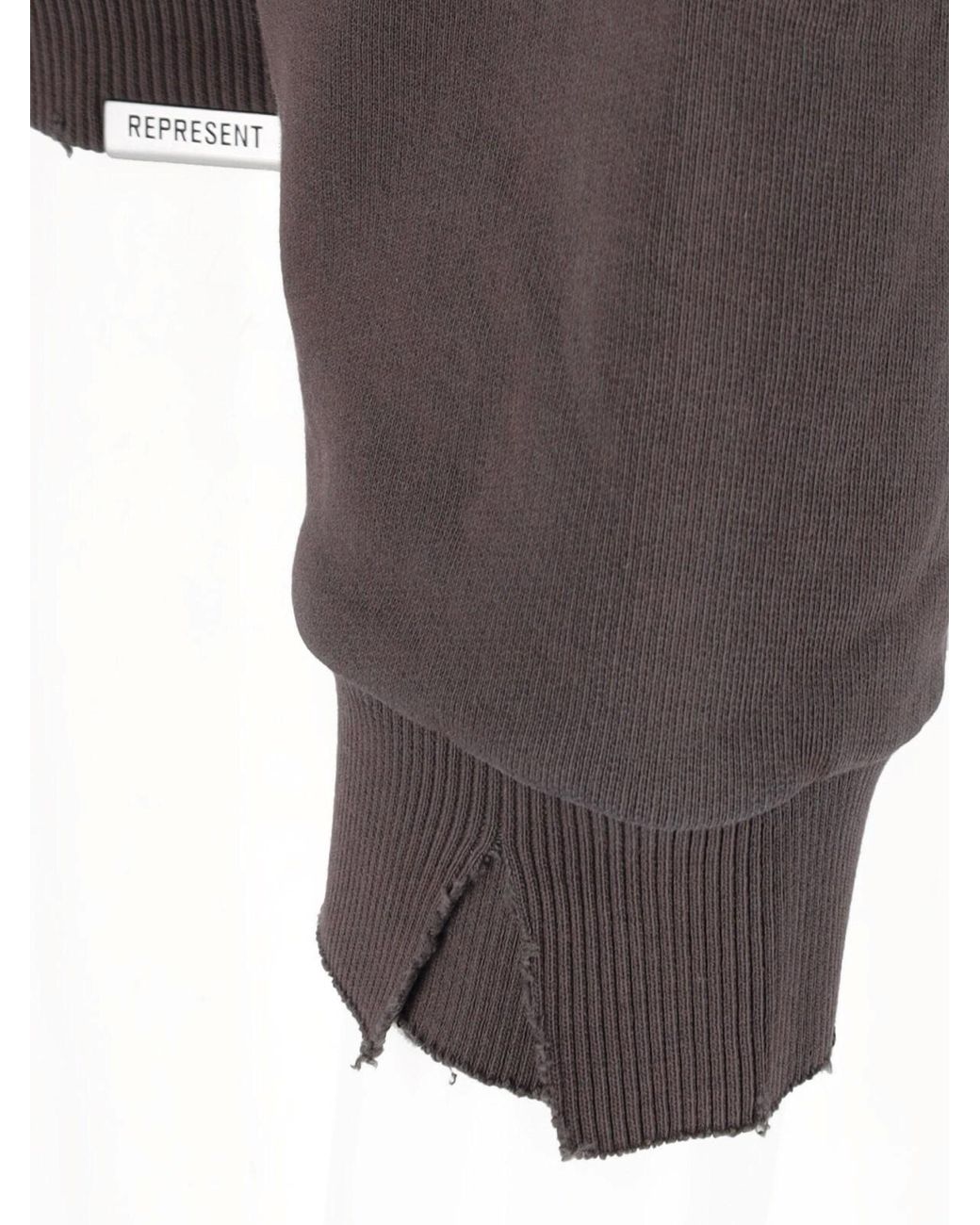Represent Gray Sweaters Cotton for men