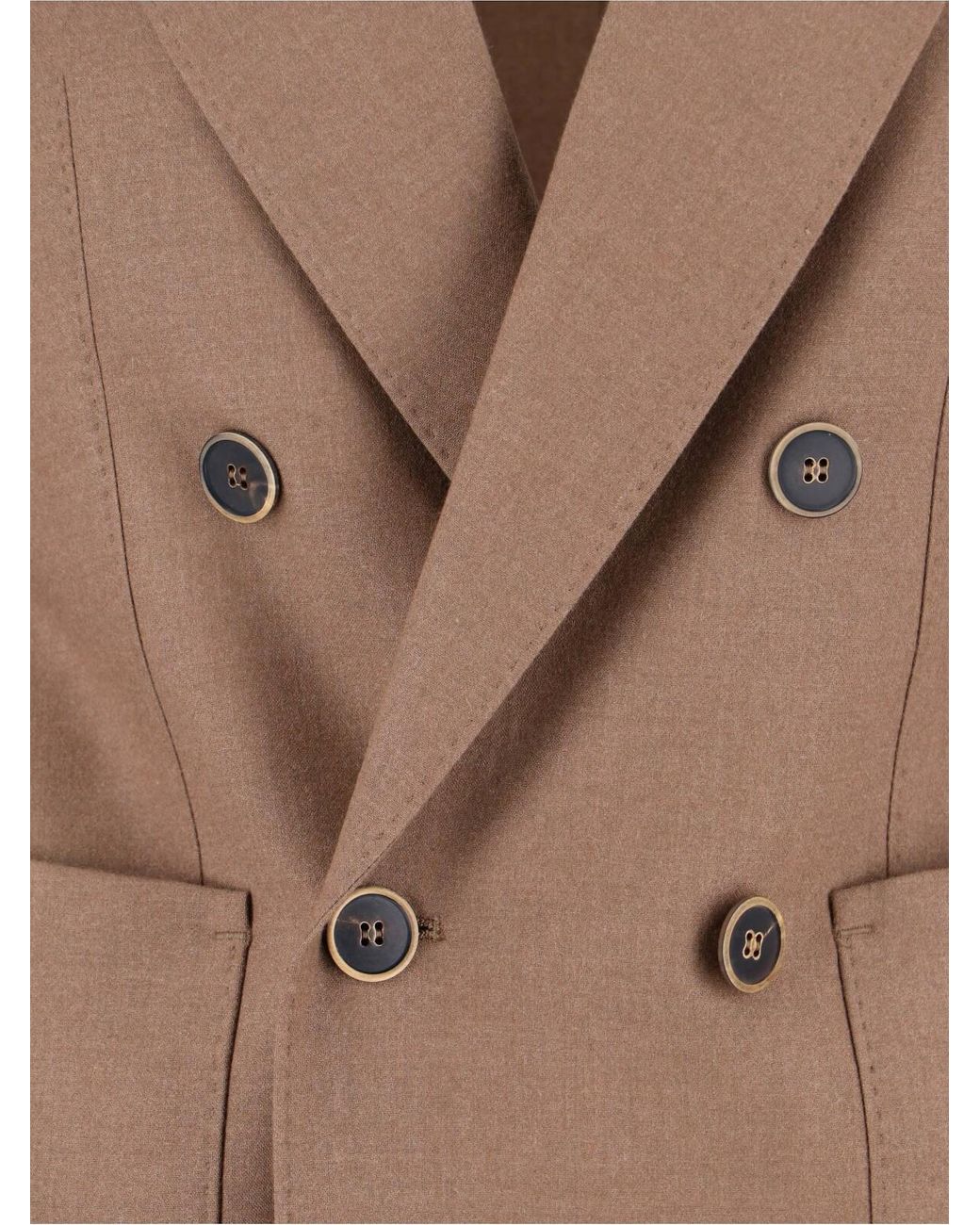 Max Mara Brown Harald Double-Breasted Blazer