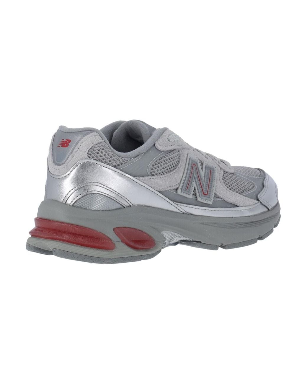 New Balance Gray Sneakers Leather