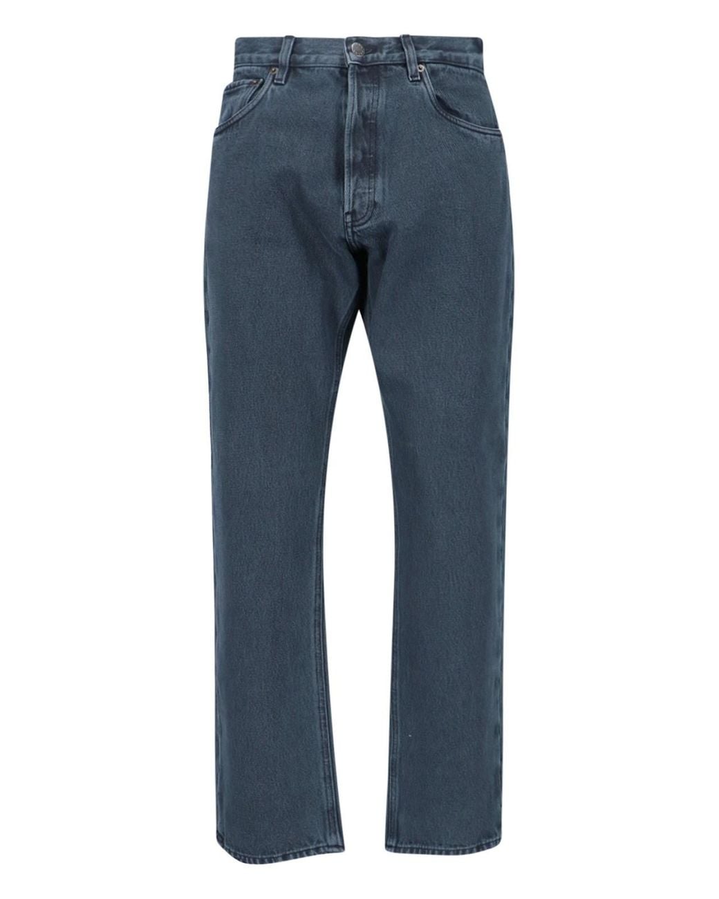 Prada Blue Straight Jeans for men