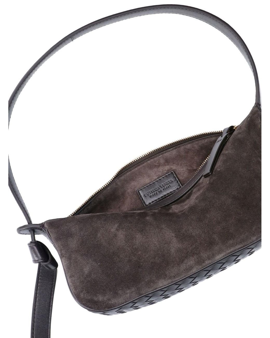Bottega Veneta Black Shoulder Bag “Nodo”