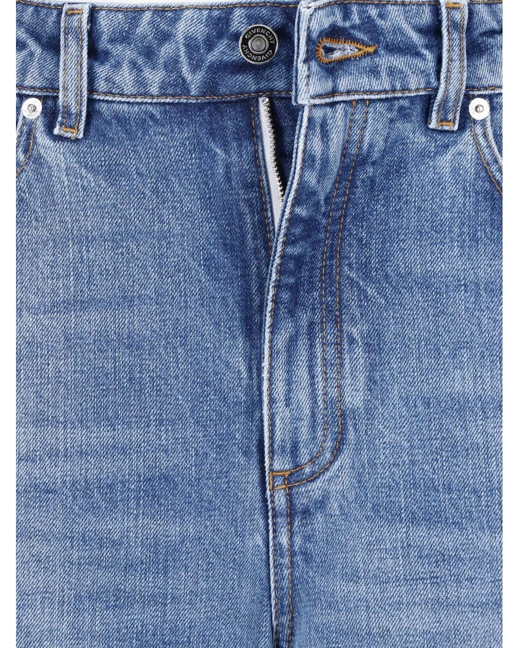Givenchy Blue Wide Jeans