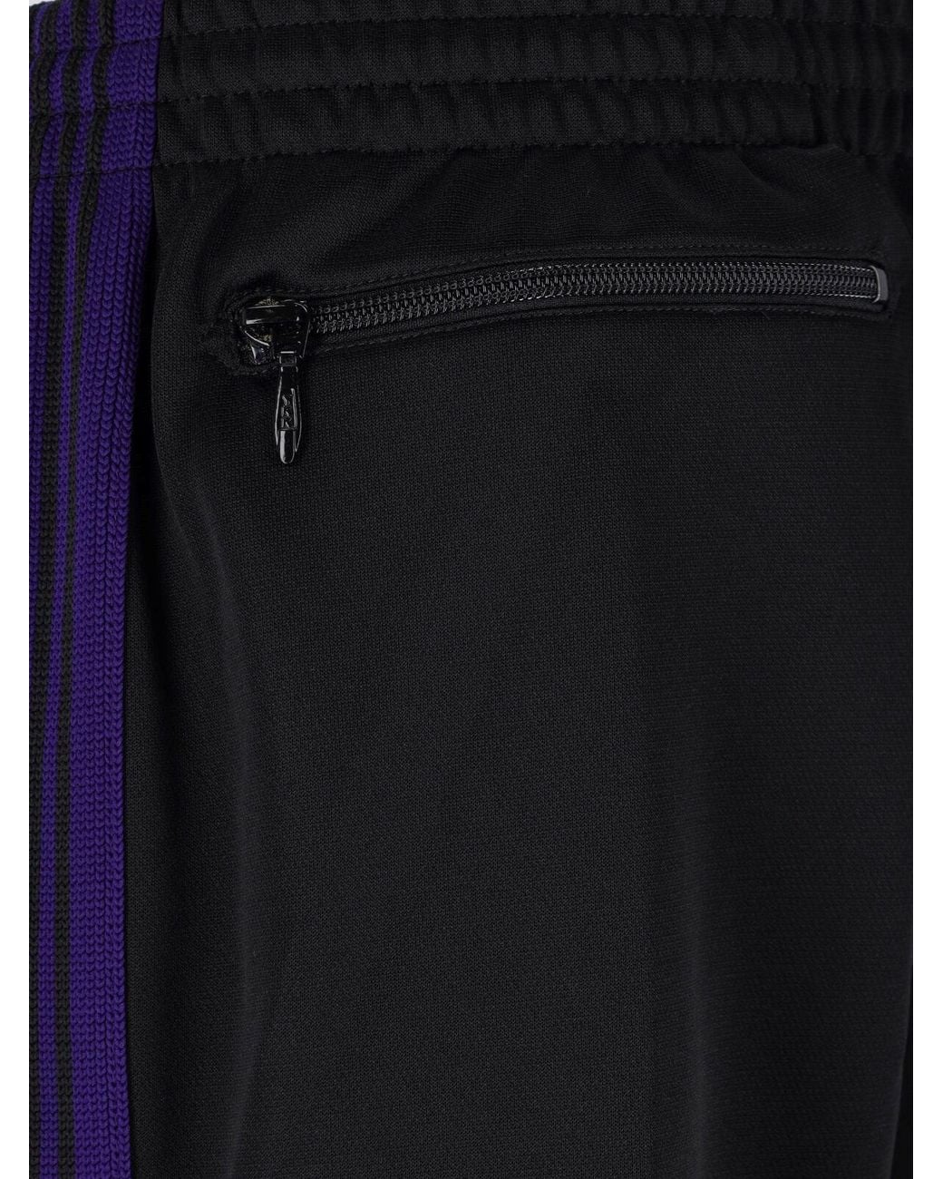 Needles Black Sweatpants for men
