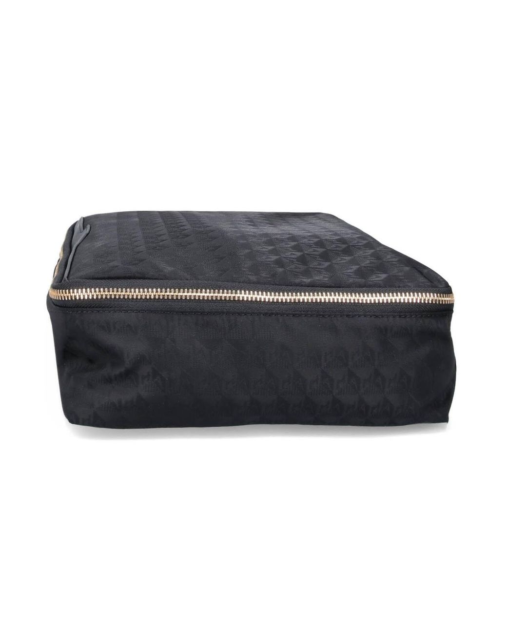 Anya Hindmarch Black Pouch Zip "Hair Kit"